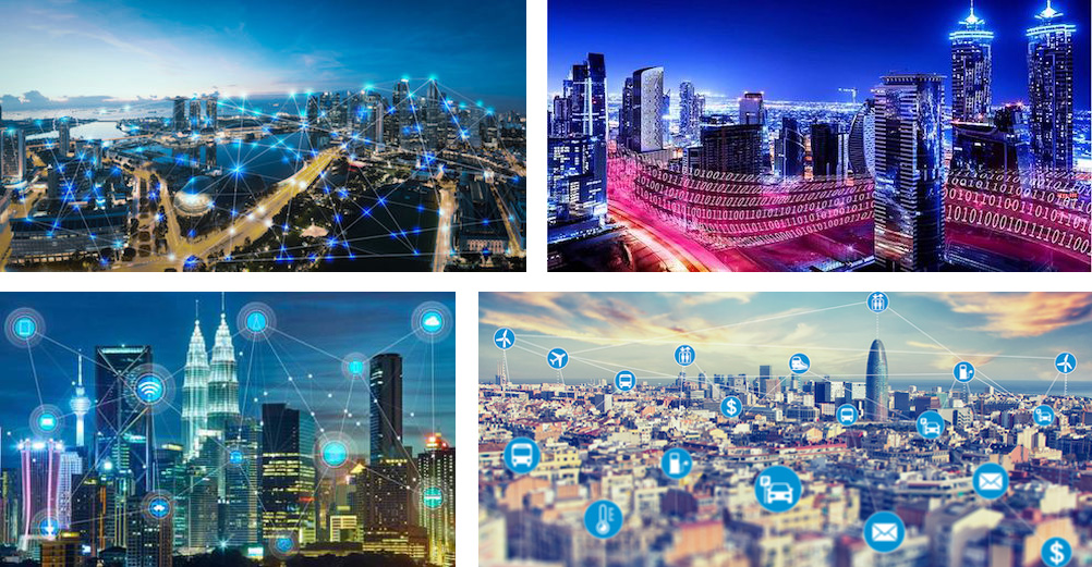 Example images of Smart City from Google Image Search